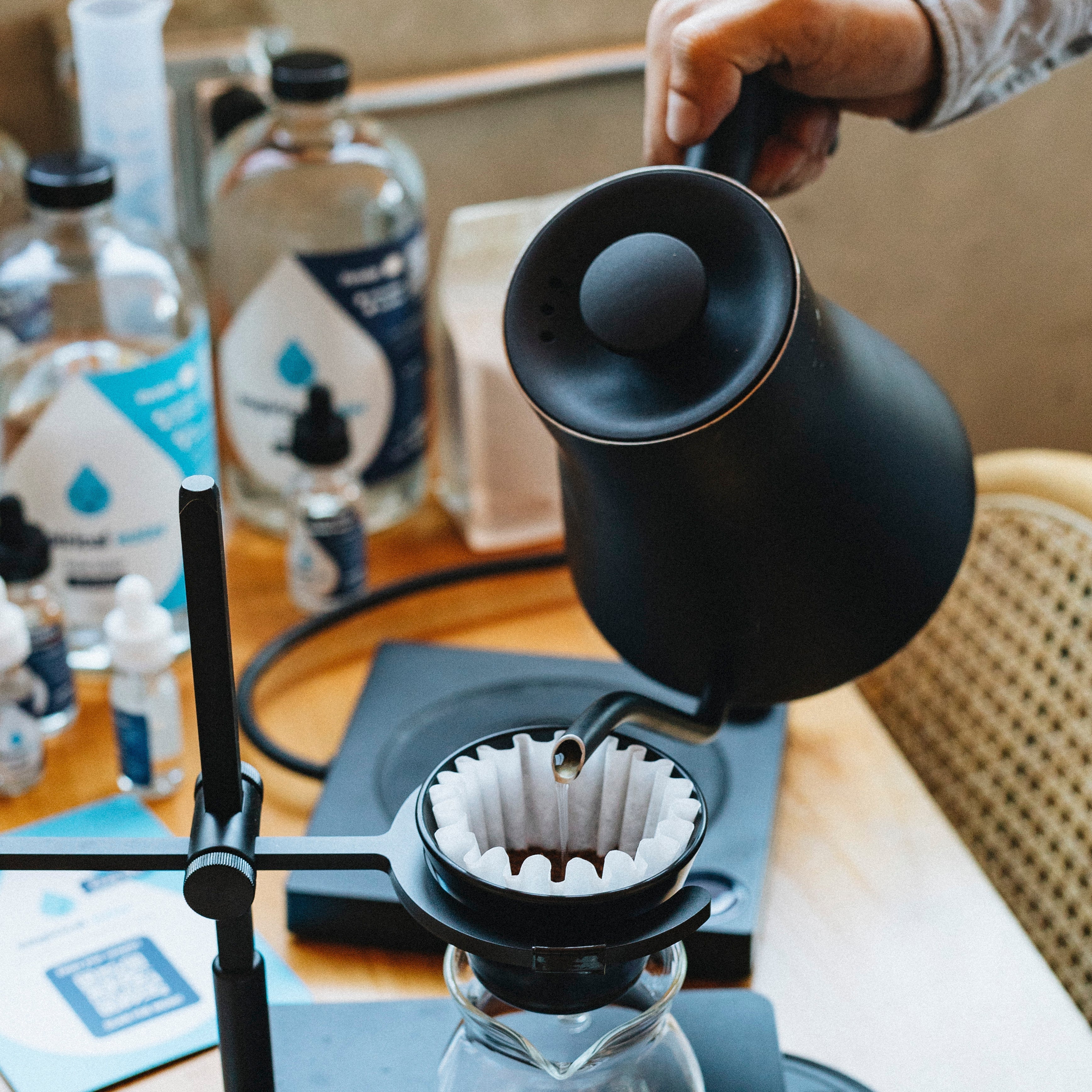 The empirical water Coffee Pour Over Method