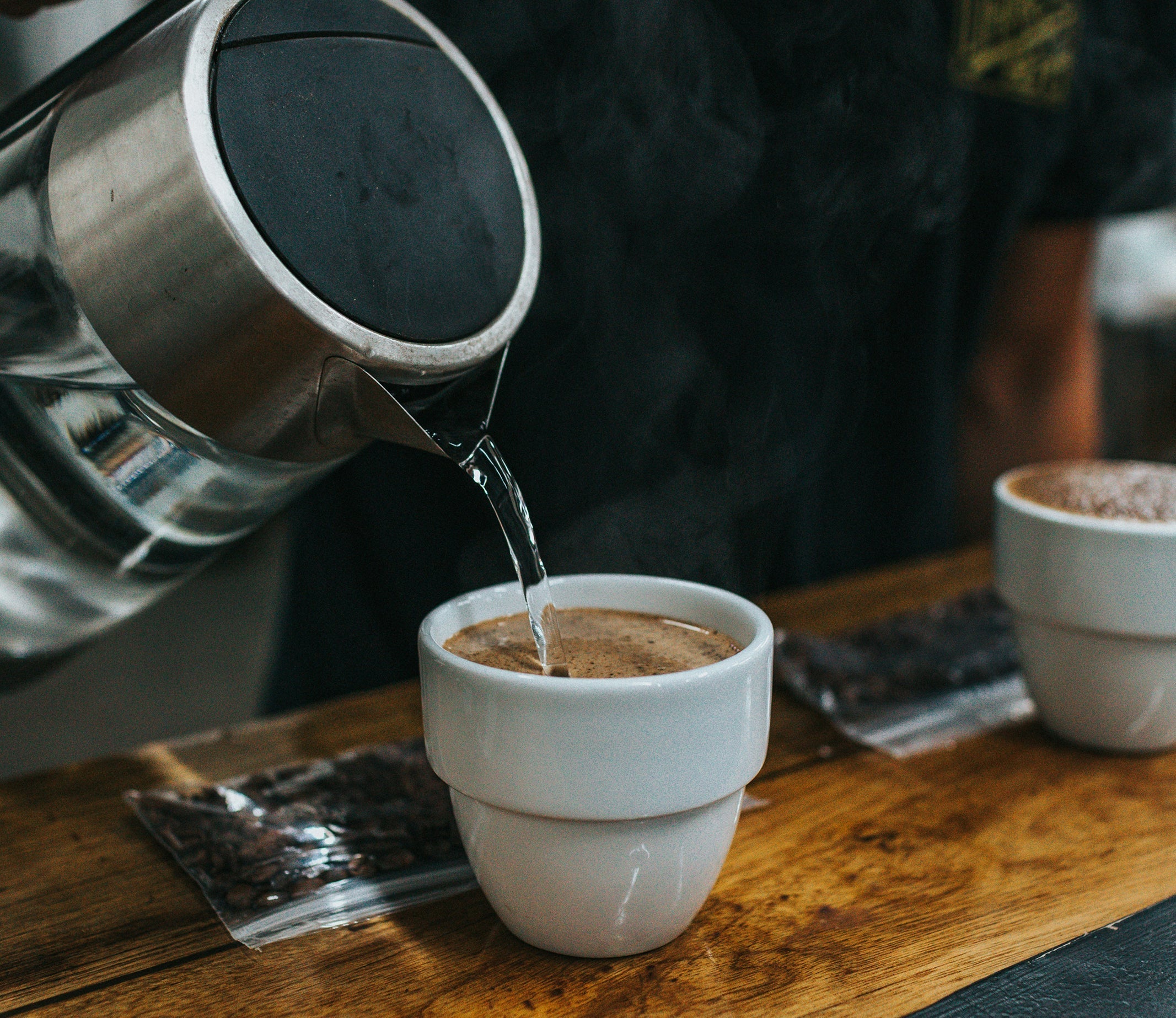 The empirical water Coffee Cupping Method