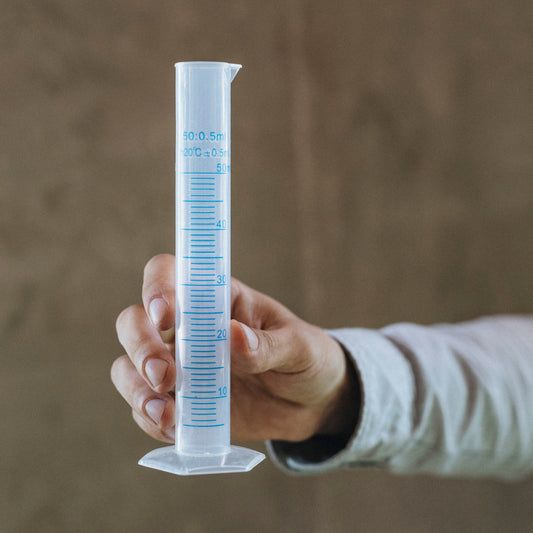 50 mL measuring cylinder for the best water for coffee
