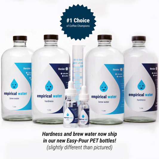 Brew 120 Cups of Coffee with empirical water + FREE Starter Bundle