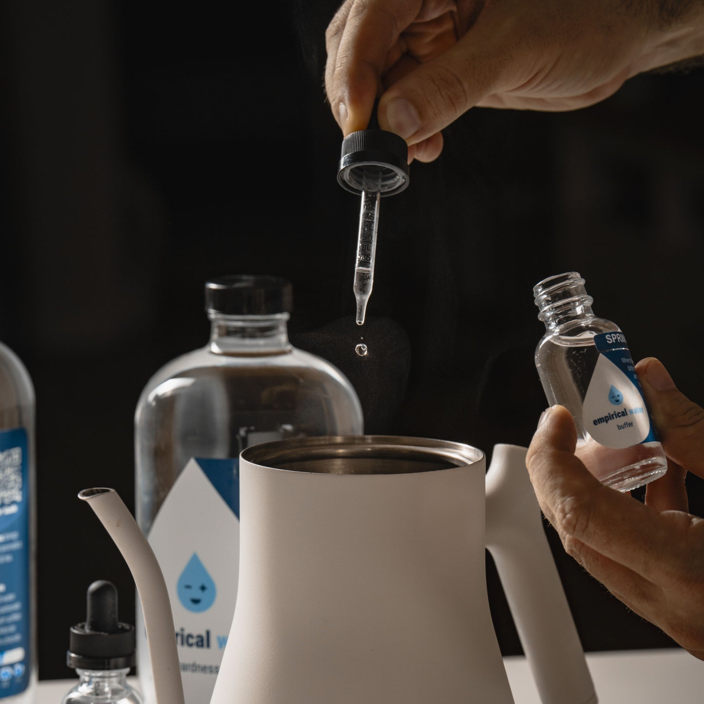 direct dosing buffer for the best water for coffee