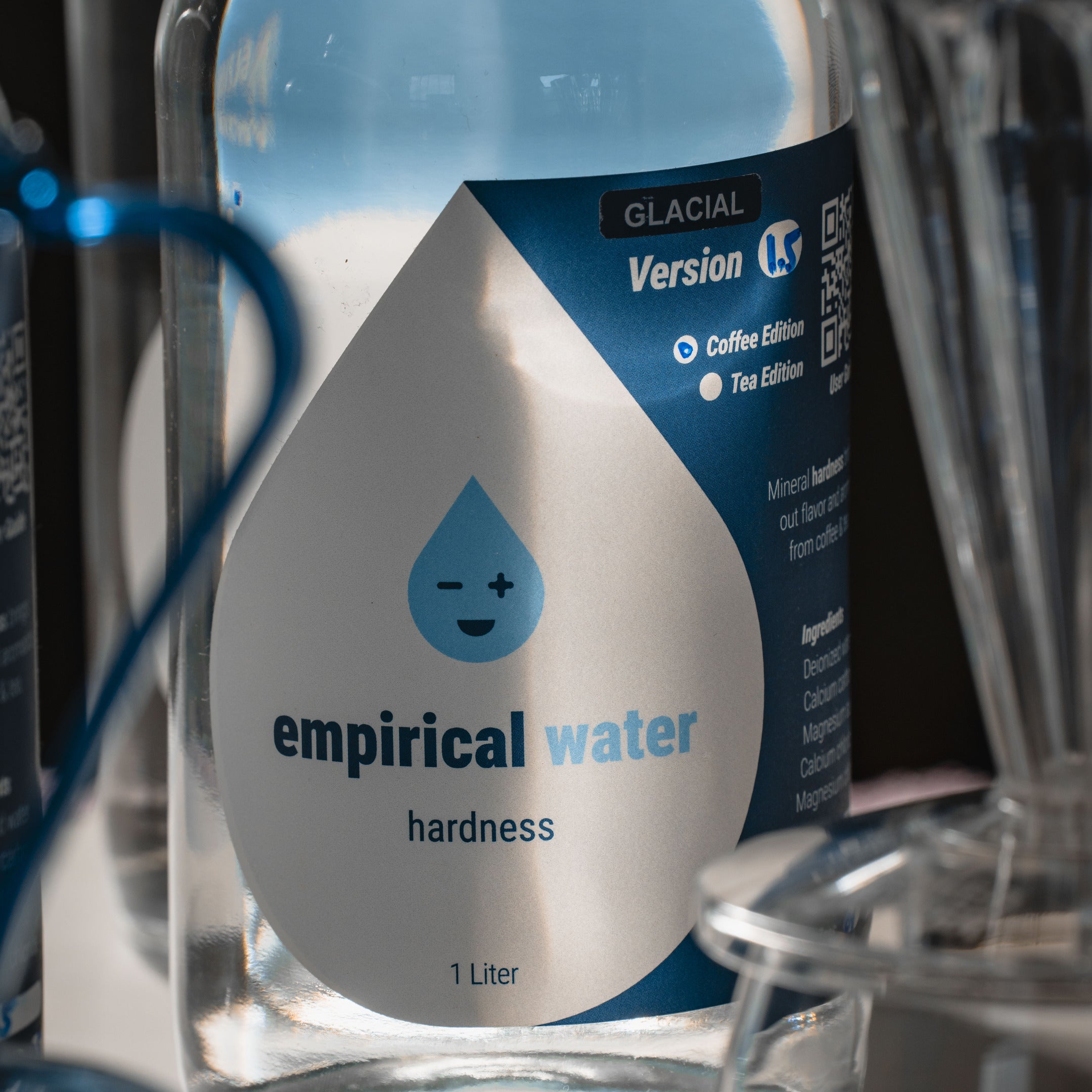 close up of the best water for coffee, glacial profile concentrate