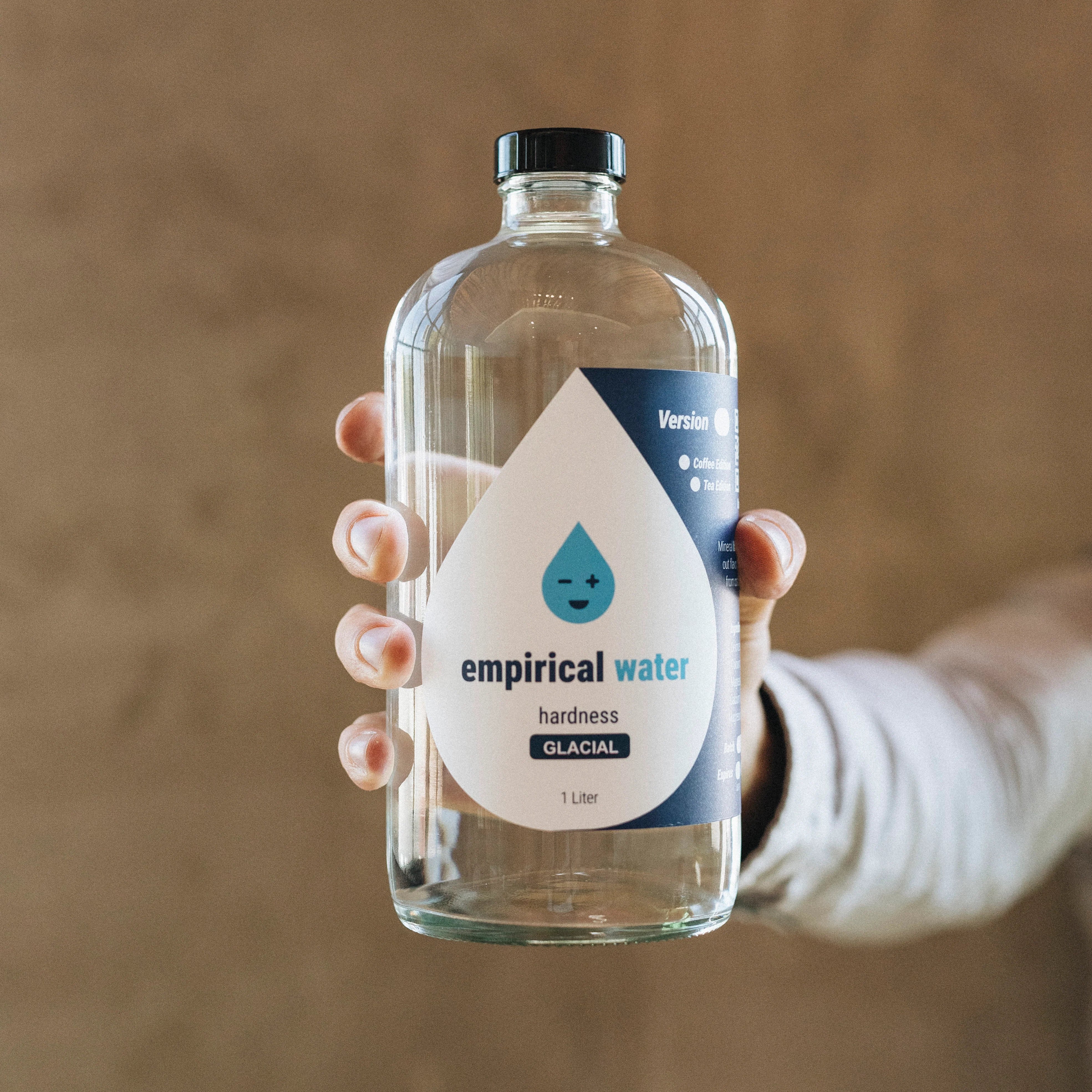 the best water for coffee comes in a profile called glacial, for clarity and complexity in your coffee.